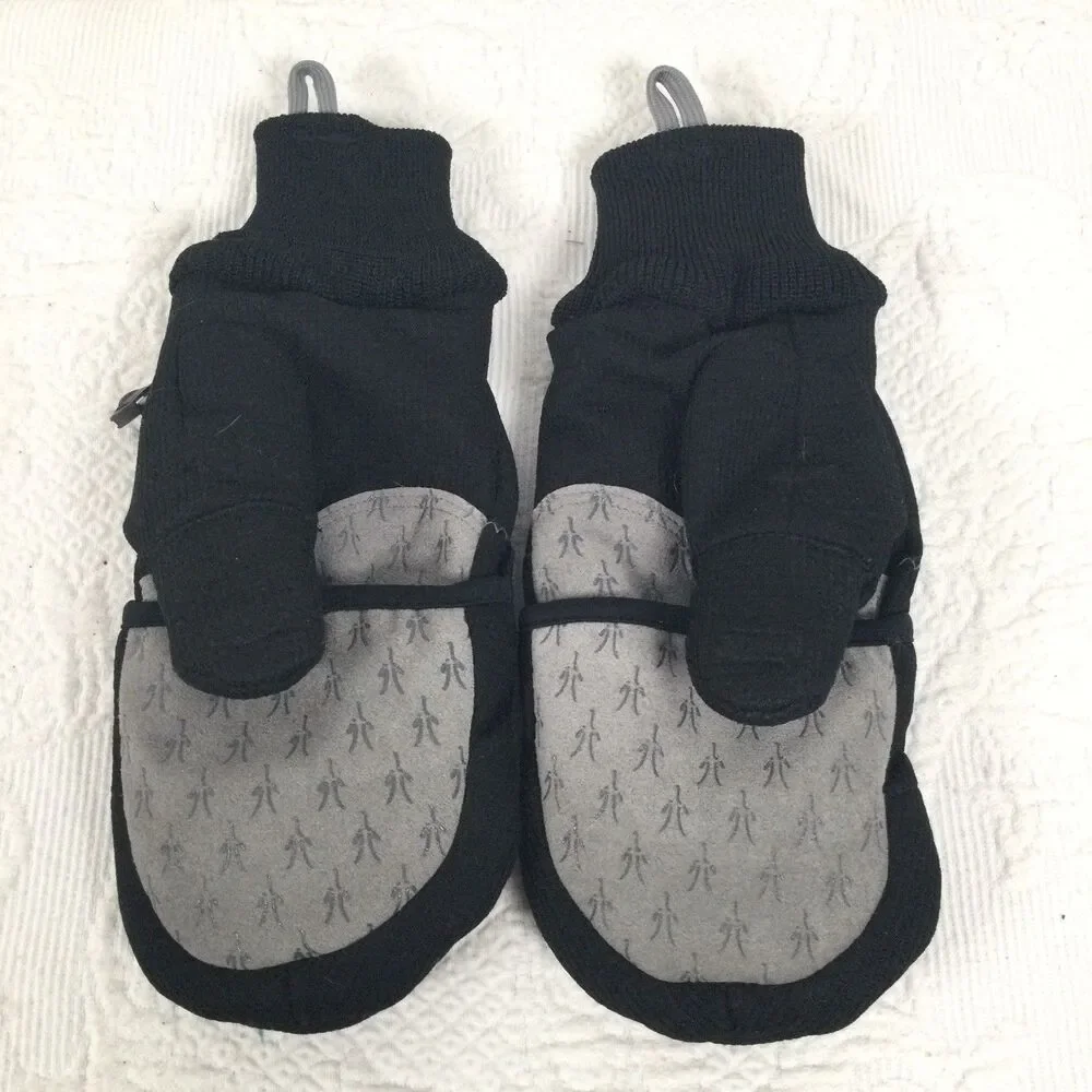 Ibex Winter Fold Down Fingerless Thunbless Convertible Mittens XS